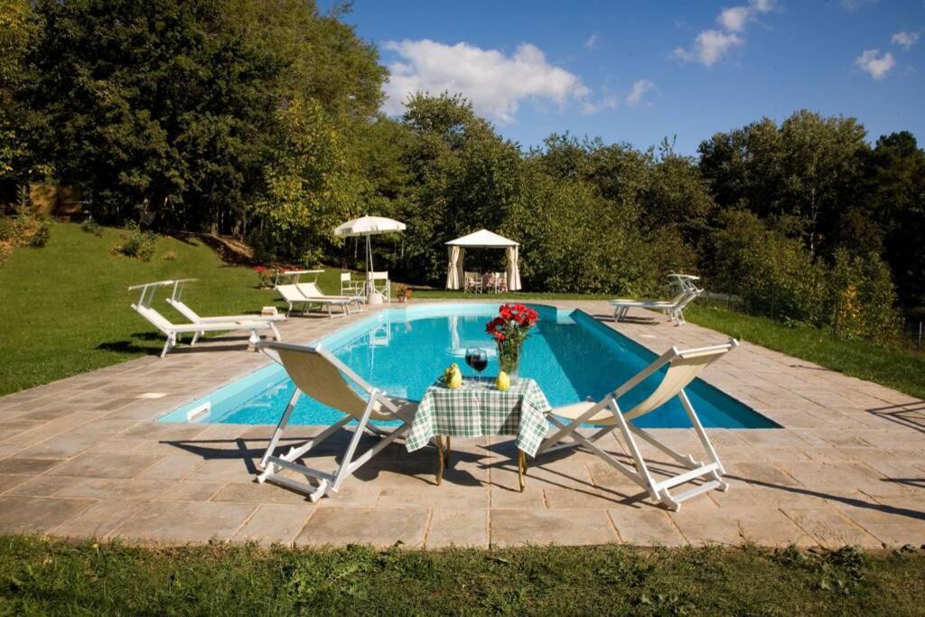 Villa Liz Tuscany, Private Pool, Hot Tub, Property Fenced, Pets Allowed Poppi Esterno foto